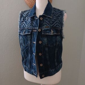 Big Star Blue Denim Vest